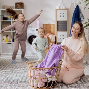 Wicker Storage Baskets Set