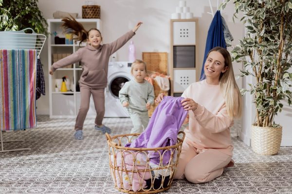 Wicker Storage Baskets Set